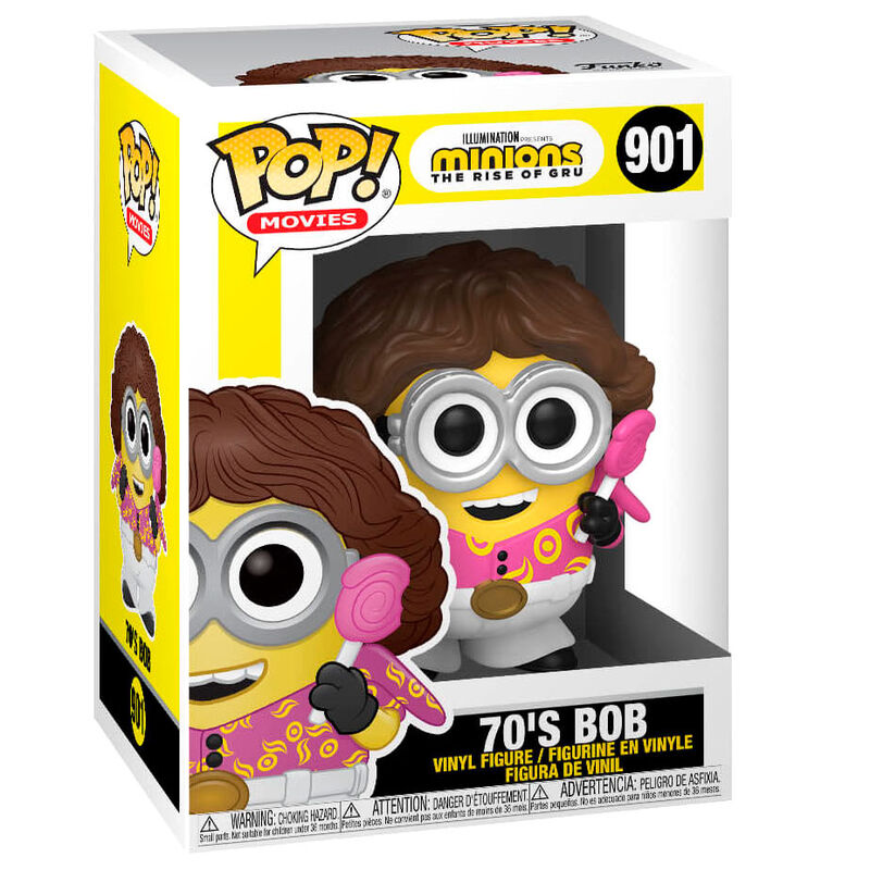 Funko Pop Movies - Minions The Rise of Gru - 70's Bob #901 (6558127358052)