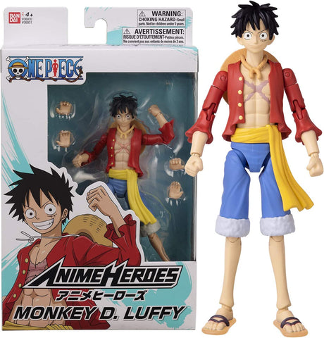 Bandai Action Figure Anime Heroes - One Piece - Monkey D. Luffy 16.5cm (6900799275108)