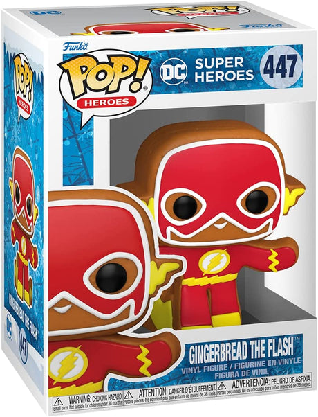Funko Pop Heroes - DC Super Heroes - Gingerbread The Flash #447 (7020468207716)