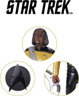 The Noble Collection Star Trek Bendyfigs Worf - 7.5in (19cm) Noble Toys Bendable Figure Posable Collectible Doll Figures With Stand (6900976320612)