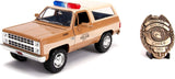 Damaged Box | Stranger Things |Hopper's Chevy Blazer Car with Metal Police Badge