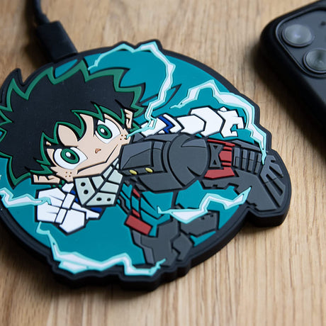 Official My Hero Academia Wireless Charger Pad - 10W Fast Qi Charger for all Qi Wireless devices (7092987953252)