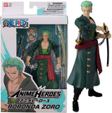 Bandai Action Figure Anime Heroes - One Piece - Roronoa Zoro 16.5cm (6900819296356)