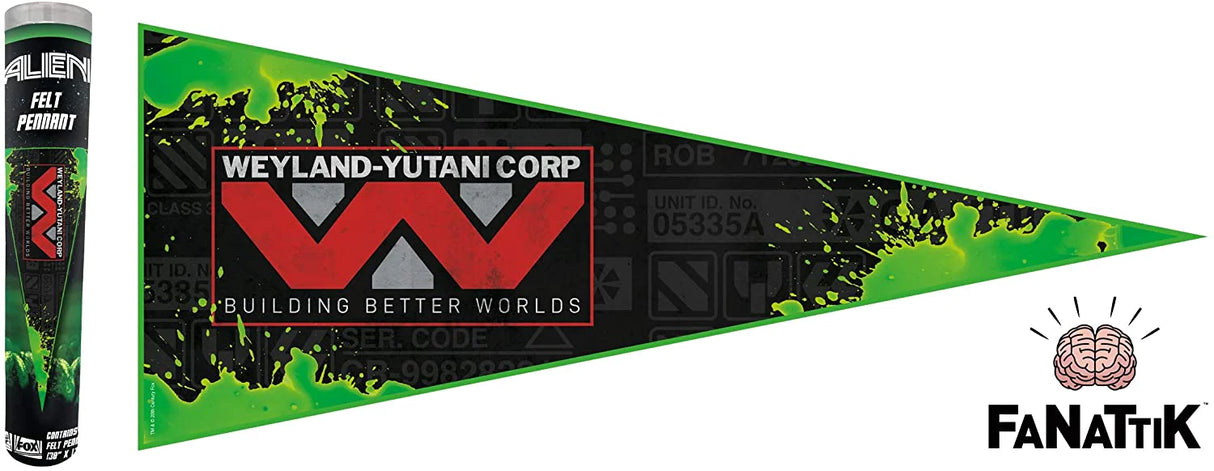 Alien Felt Pennant | Weyland Yutani Corp