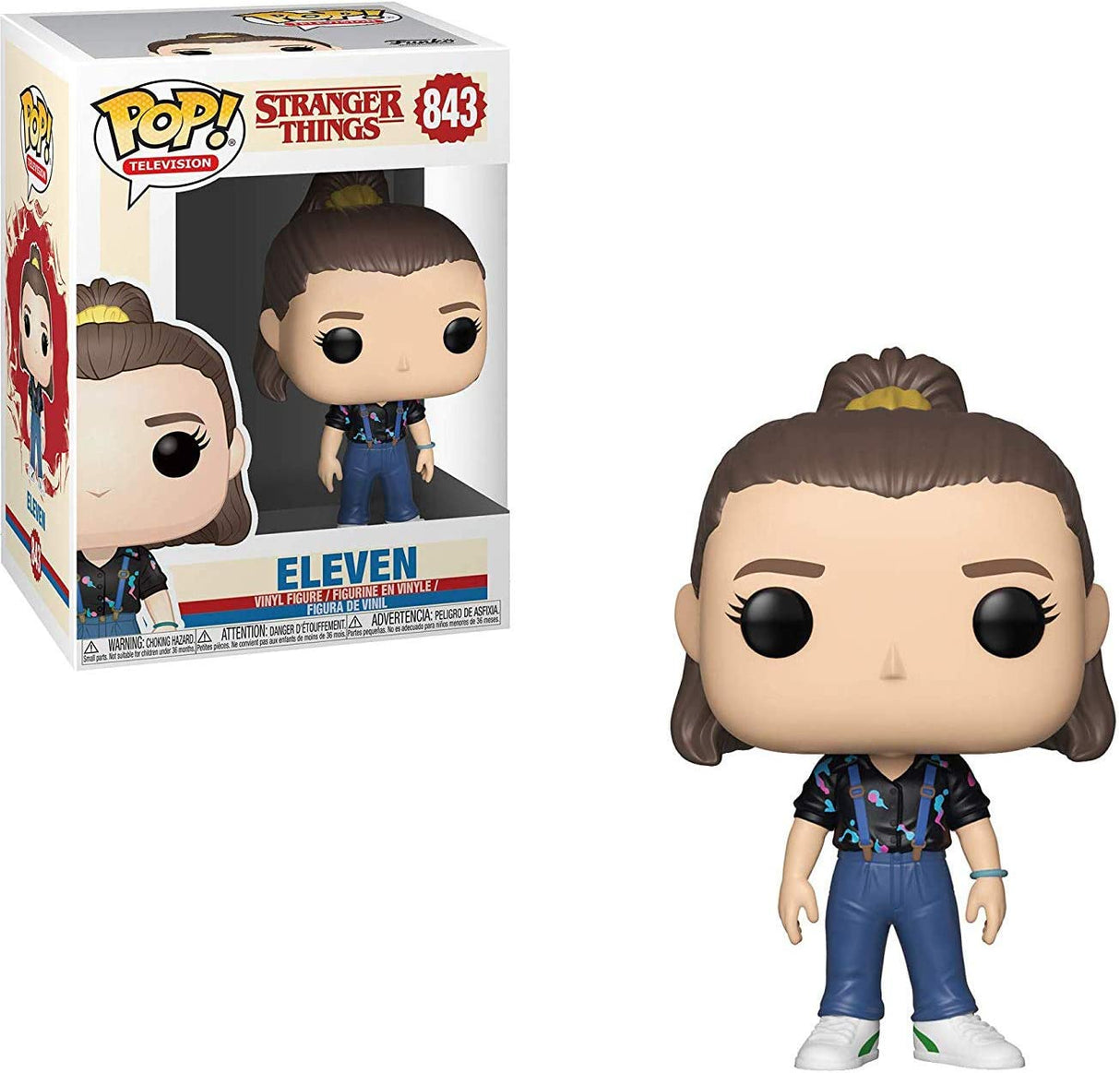Funko Pop Television | Stranger Things | Eleven with suspenders #843