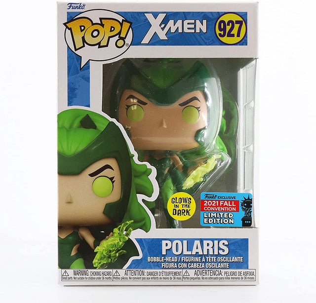 Funko Pop Heroes | X-Men | Polaris | 2021 Fall Convention Special Edition GITD #927