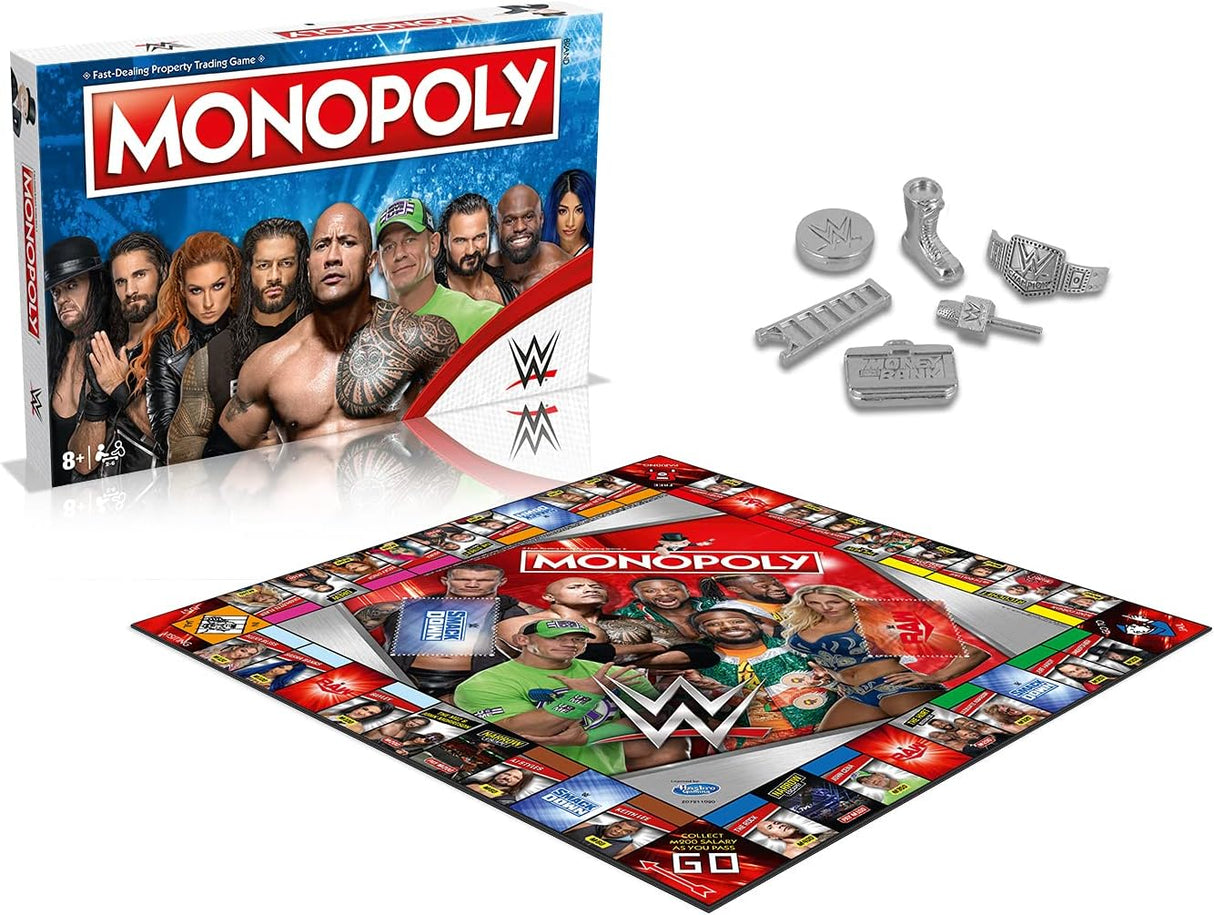 Hasbro Monopoly WWE 2020 Refresh Board Game