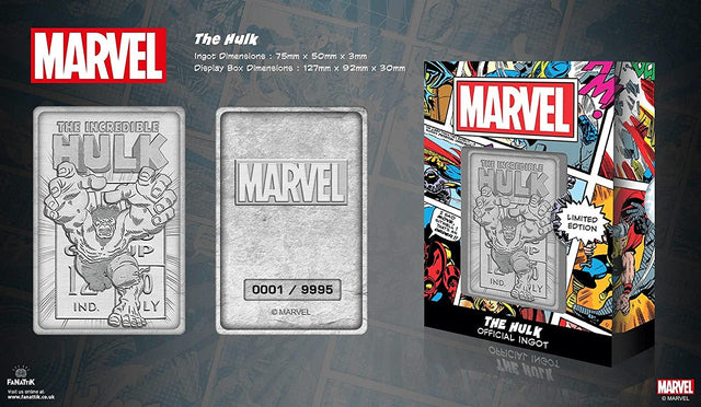 Marvel Ingot | Hulk | Limited Edition