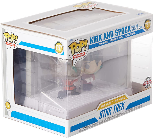 Funko Pop Movie Moments | Star Trek | Kirk & Spock from The Wrath of Khan 6 inch #1197