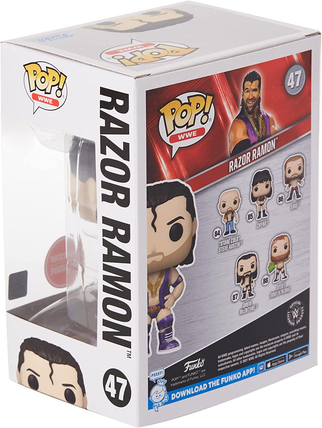 Funko Pop WWE | Razor Ramon (Purple Metallic) #47 Special Edition