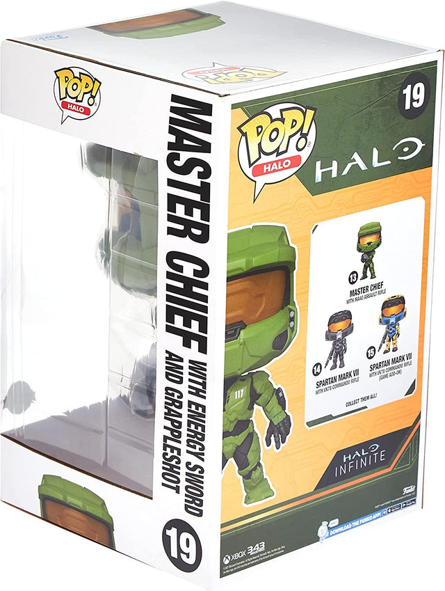 Funko Pop Halo | Master Chief with Energy Sword 10 inch #19 Special Edition