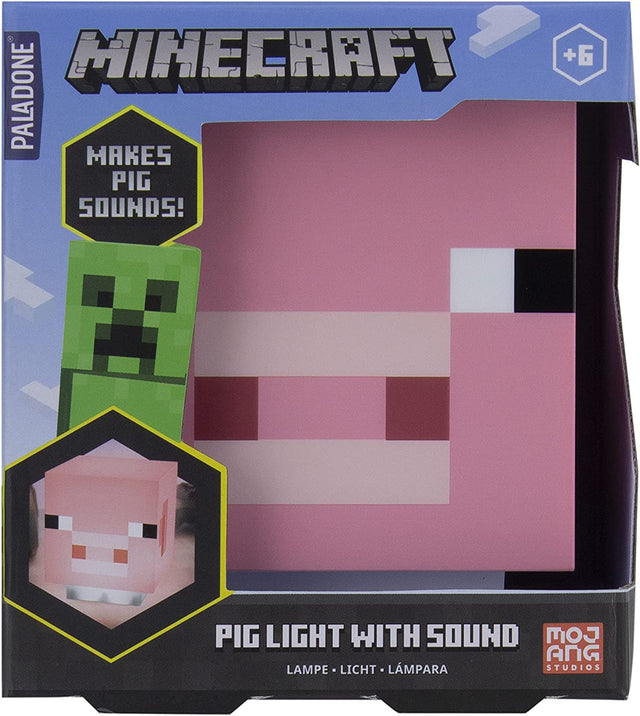 Minecraft Pig with Sound Light - Official Product (6876438167652)