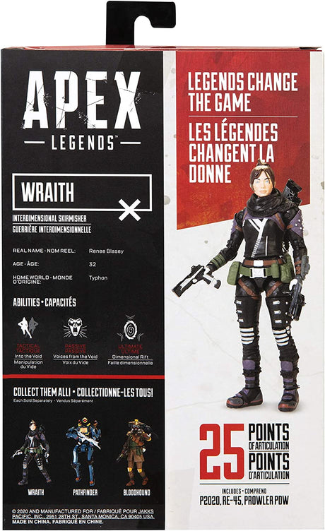 Apex Legends | Wraith Action Figure 6 inch (7108112777316)