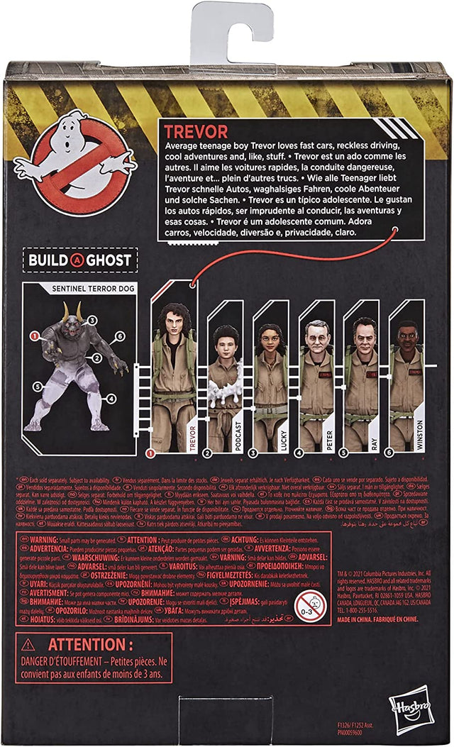 Ghostbusters Plasma Series Trevor Toy 15-Cm-Scale Collectible Afterlife Action Figure (7030538043492)