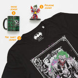 WOOTBOX - Collector Gift Box - Unisex - Joker - T-Shirt, Figures Qfig & Mug Joker - Size M (6971165474916)