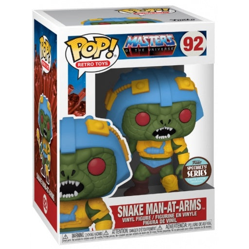Funko Pop Retro Toys | Masters of the Universe | Snake Man-At-Arms #92