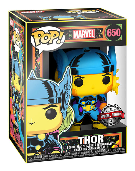 Funko Pop Marvel | Thor (Black Light) | Special Edition #650 (7108695195748)