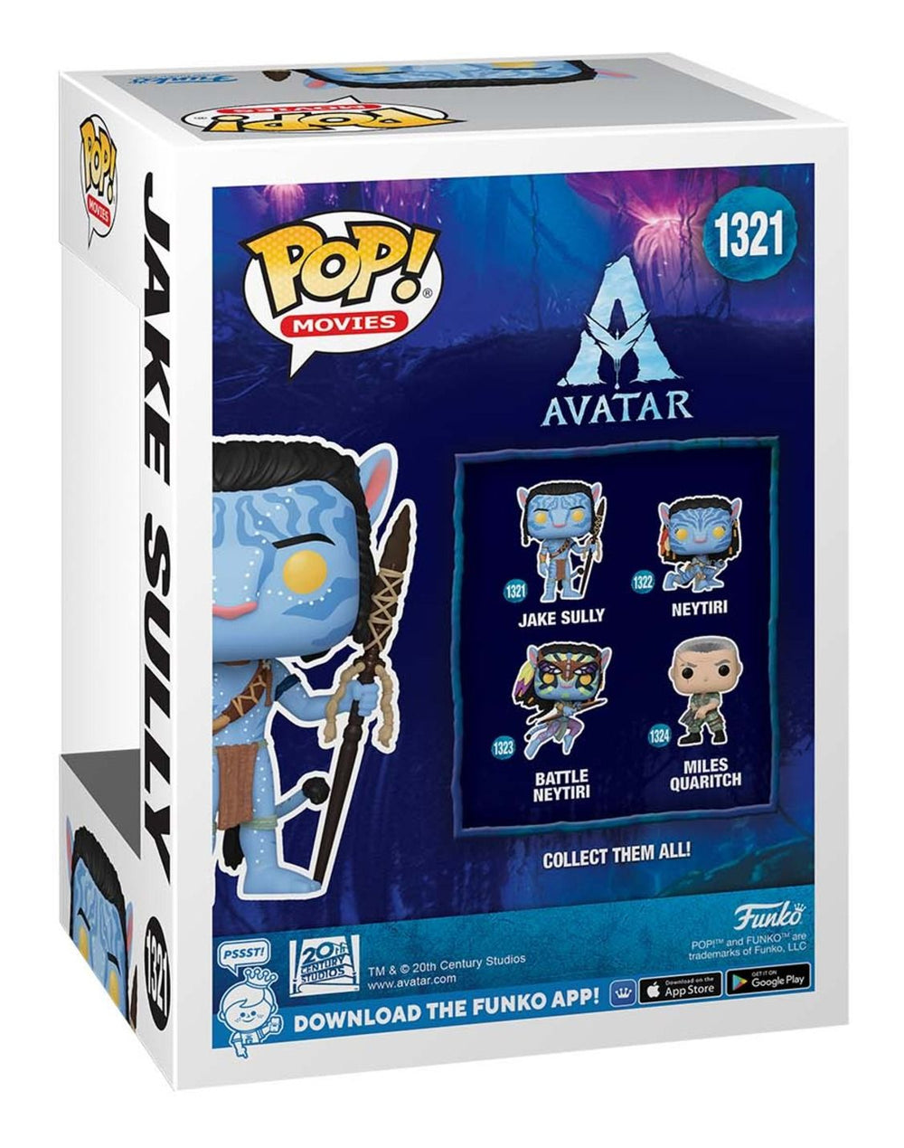 Funko Pop Movies | Avatar | Jake Sully #1321