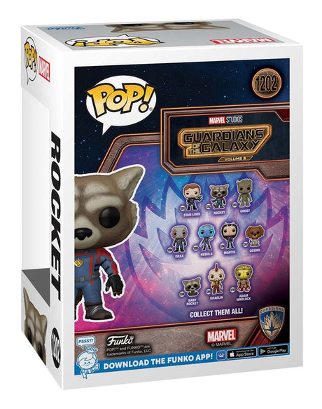 Funko Pop Marvel | Guardians of the Galaxy 3 | Rocket #1202