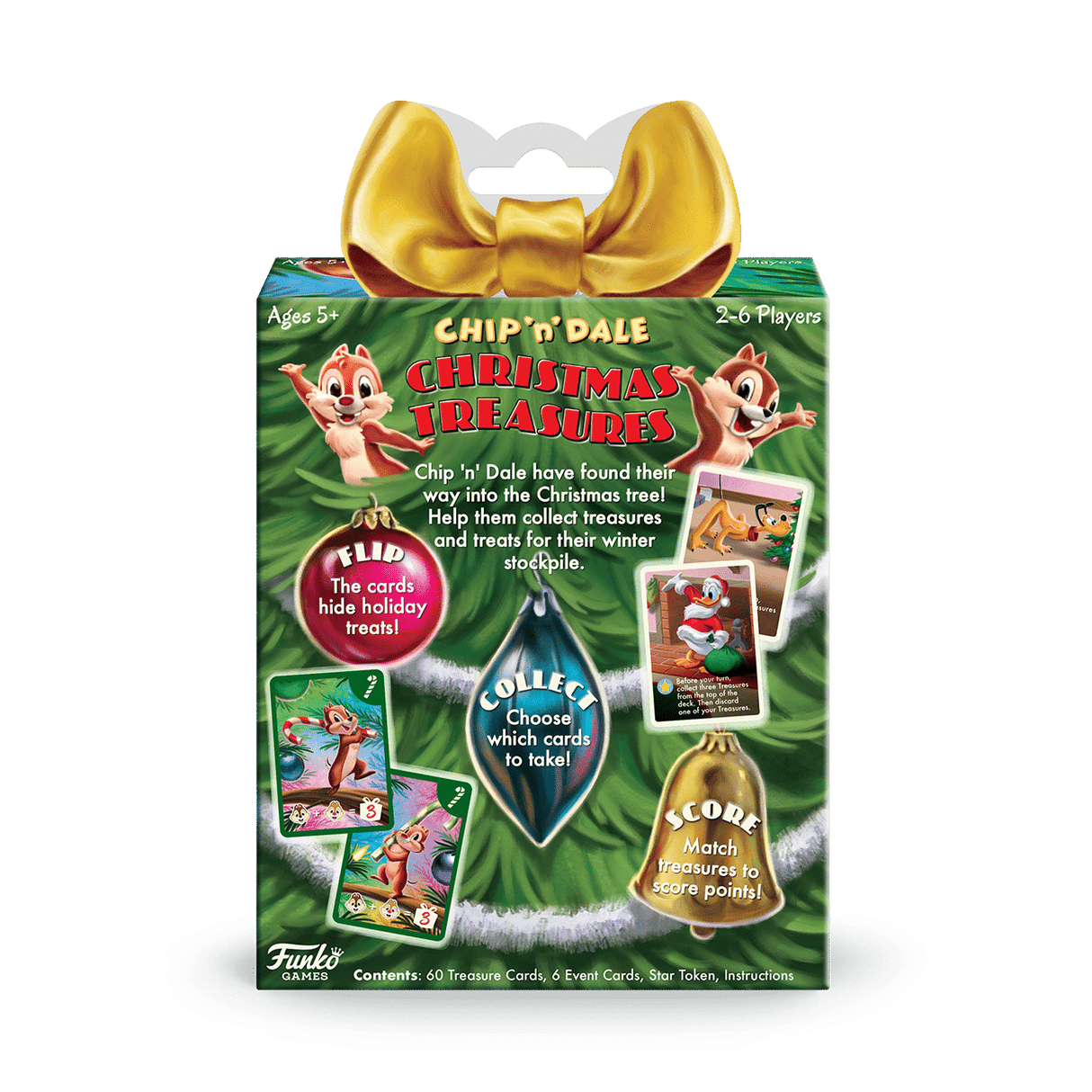 Funko Signature Games - Chip ‘n’ Dale Christmas Treasures Card Game (6969673875556)