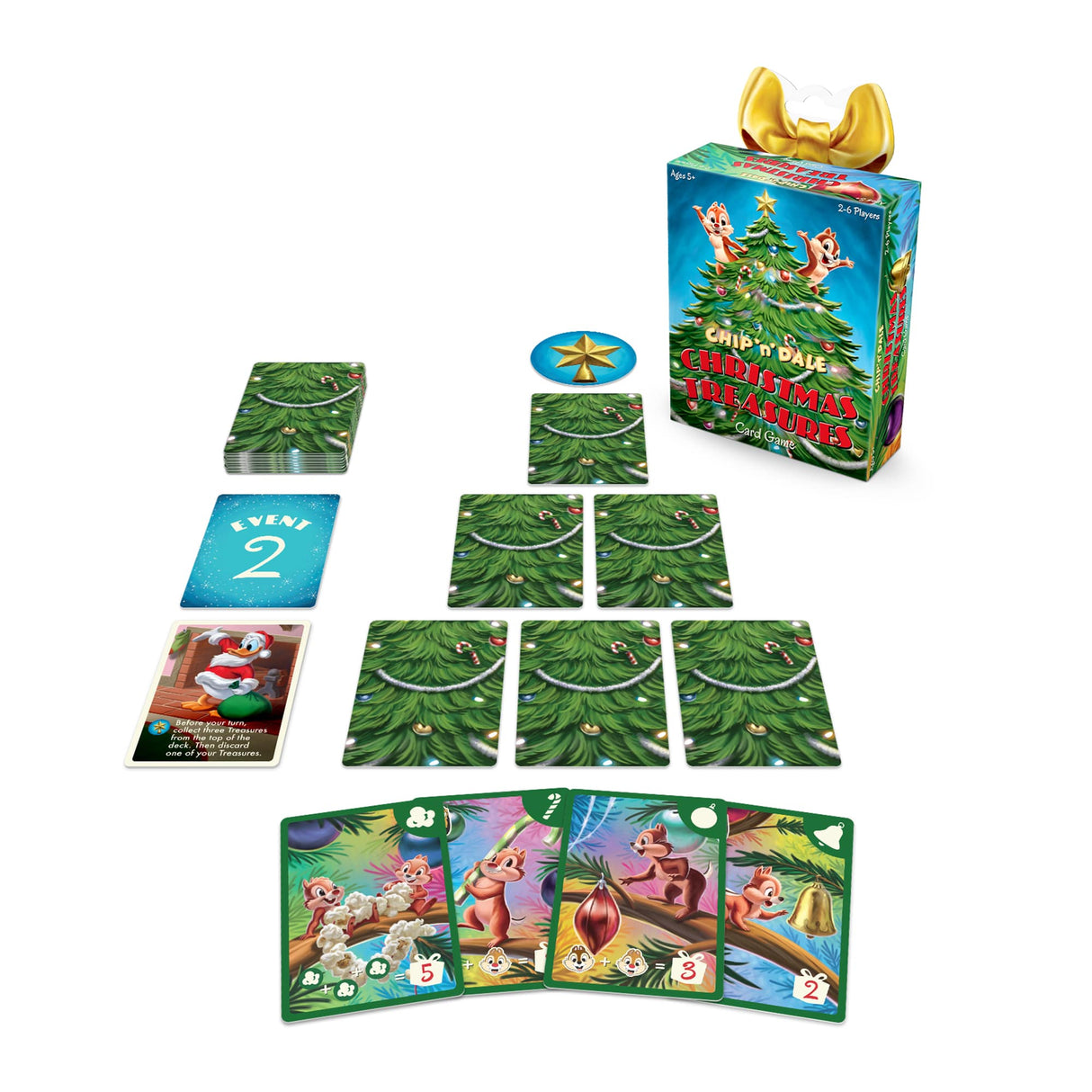 Funko Signature Games - Chip ‘n’ Dale Christmas Treasures Card Game (6969673875556)