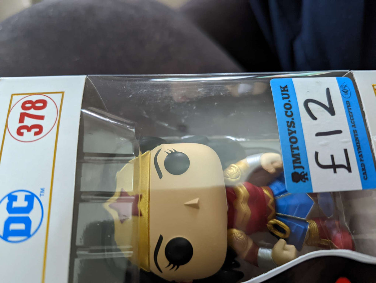 Damaged Box Funko Pop Heroes - DC Imperial Palace - Wonder Woman #378 (6903754522724)
