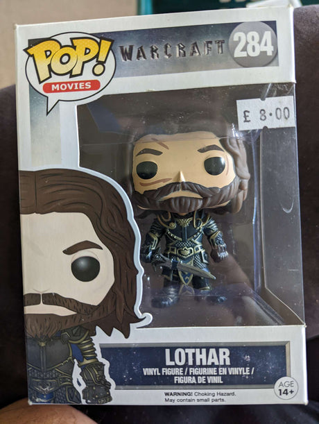 Box Damaged - Funko Pop Movies - Warcraft - Lothar #284 (6908454961252)