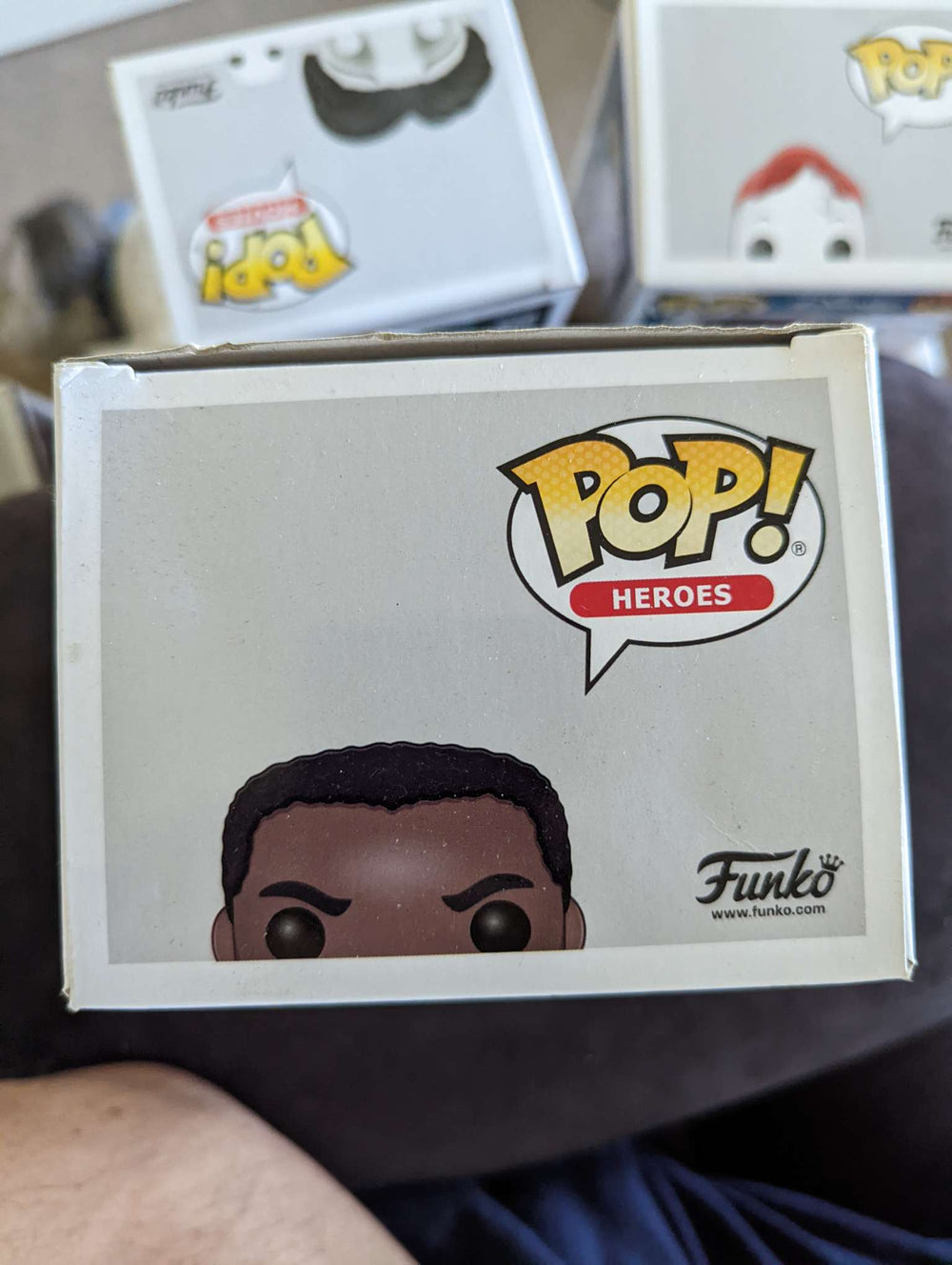 Damaged Box Funko Pop Heroes - Aquaman - Black Manta (Unmasked) Special Edition #249 (6912987299940)