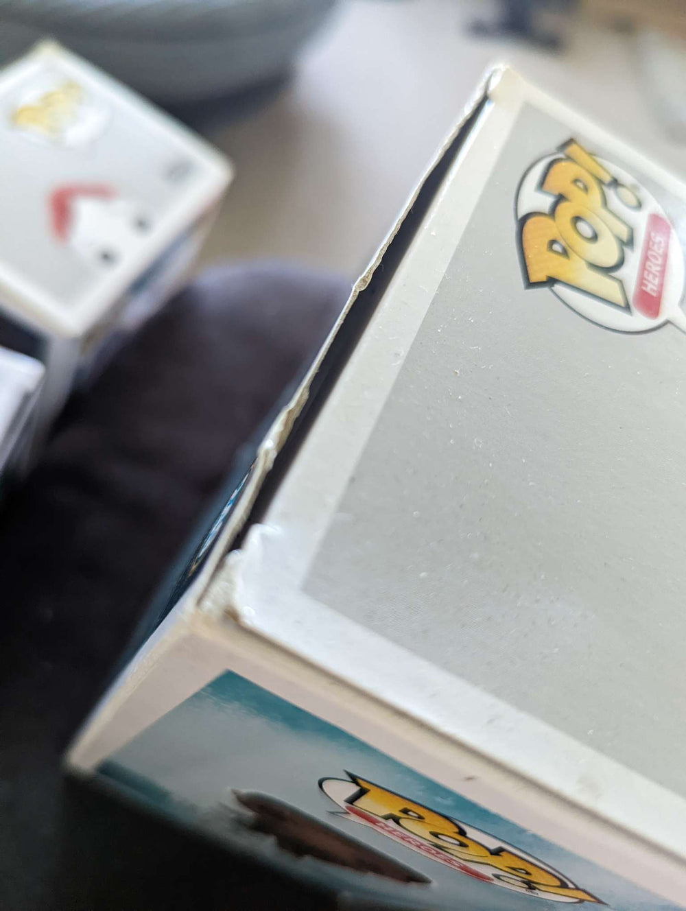 Damaged Box Funko Pop Heroes - Aquaman - Black Manta (Unmasked) Special Edition #249 (6912987299940)