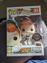 Damaged Box Funko Pop Conan Without Borders - Conan O'Brien  in Lederhosen Special Edition #21 (6913891270756)