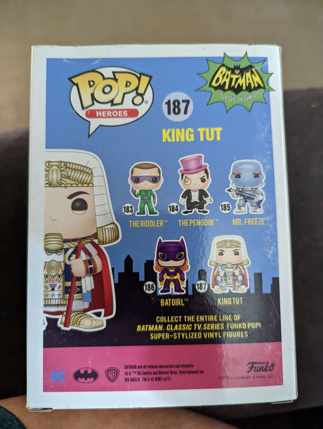 Damaged Box Funko Pop Heroes - Batman Classic TV Series - King Tut #187 (6918434095204)