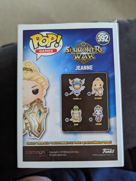 Damaged Box Funko Pop Games - Summoner War - Jeanne #392 (6920701739108)