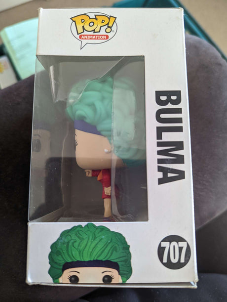 Damaged Box Funko Pop Animation - Dragon Ball Z - Bulma #707 (6922689937508)