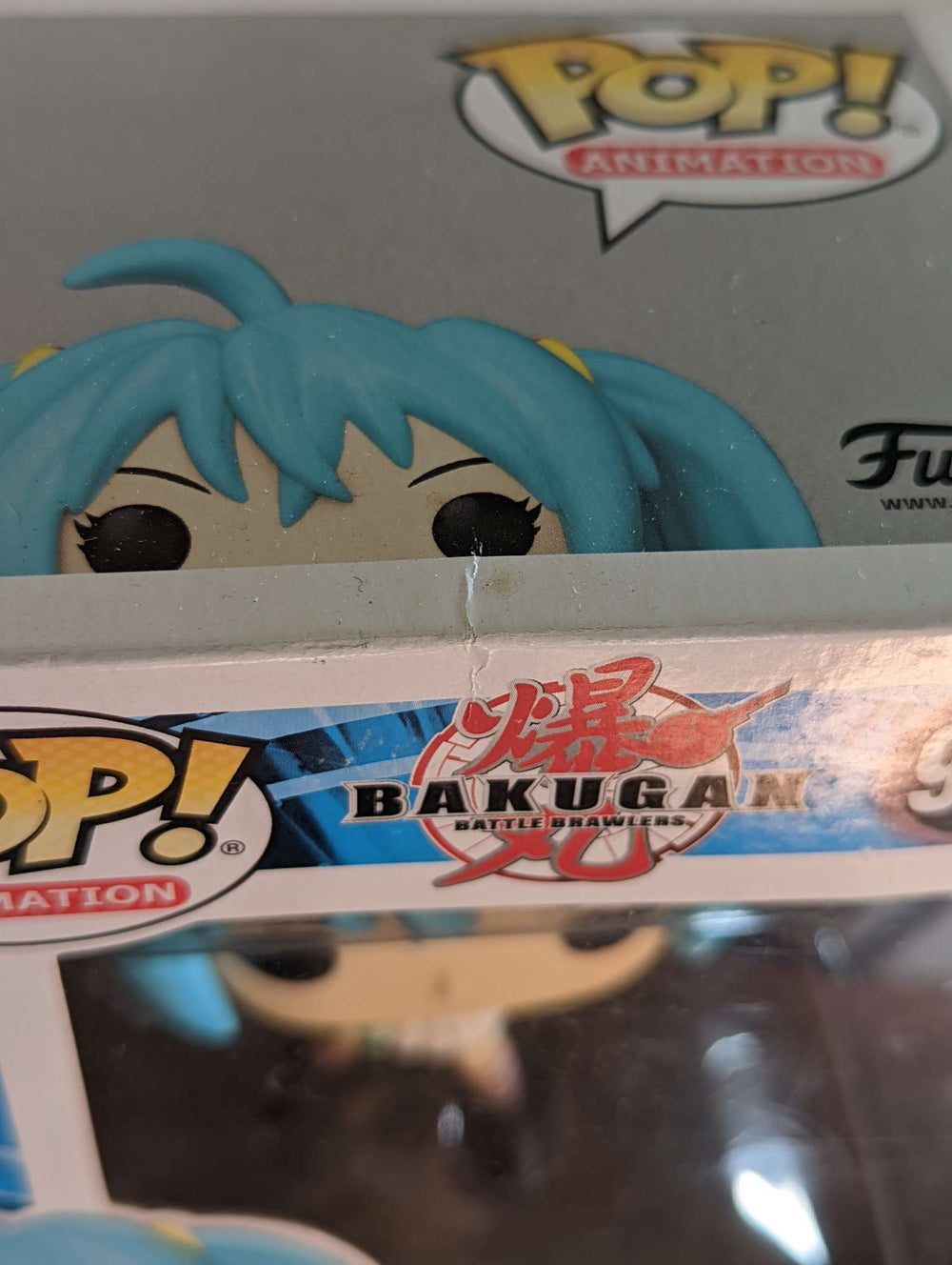 Damaged Box Funko Pop Animation - Bakugan - Runo Misaki #964 (6922781687908)