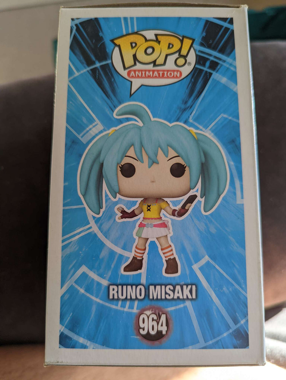 Damaged Box Funko Pop Animation - Bakugan - Runo Misaki #964 (6922781687908)