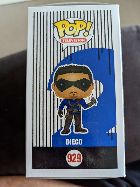 Damaged Box Funko Pop Television - The Umbrella Academy - Diego #929 (6923500912740)