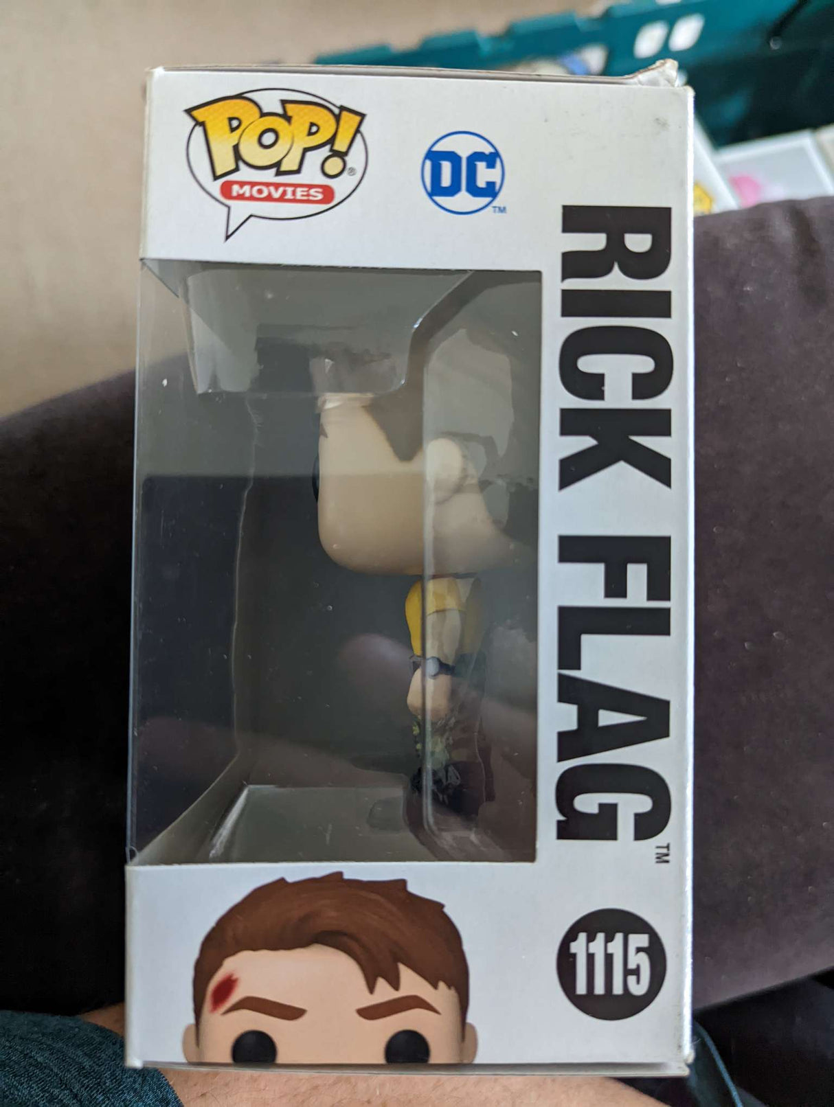 Damaged Box Funko Movies - The Suicide Squad - Rick Flag #1115 (6924156633188)