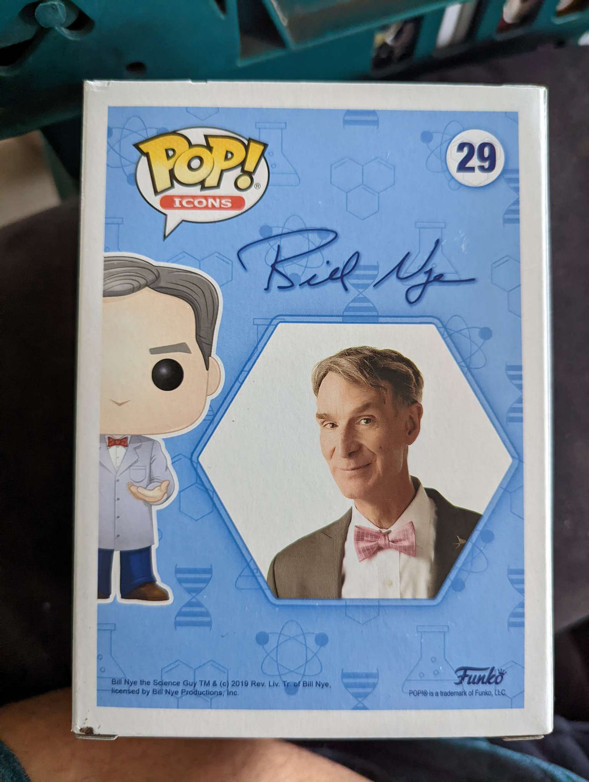 Damaged Box Funko Pop Icons - Bill Nye #29 (6924183175268)