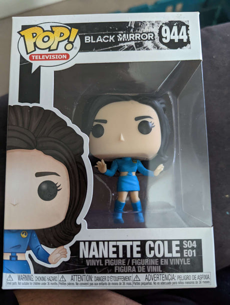 Damaged Box Funko Pop Television - Black Mirror - Nanette Cole  #944 (6926006976612)