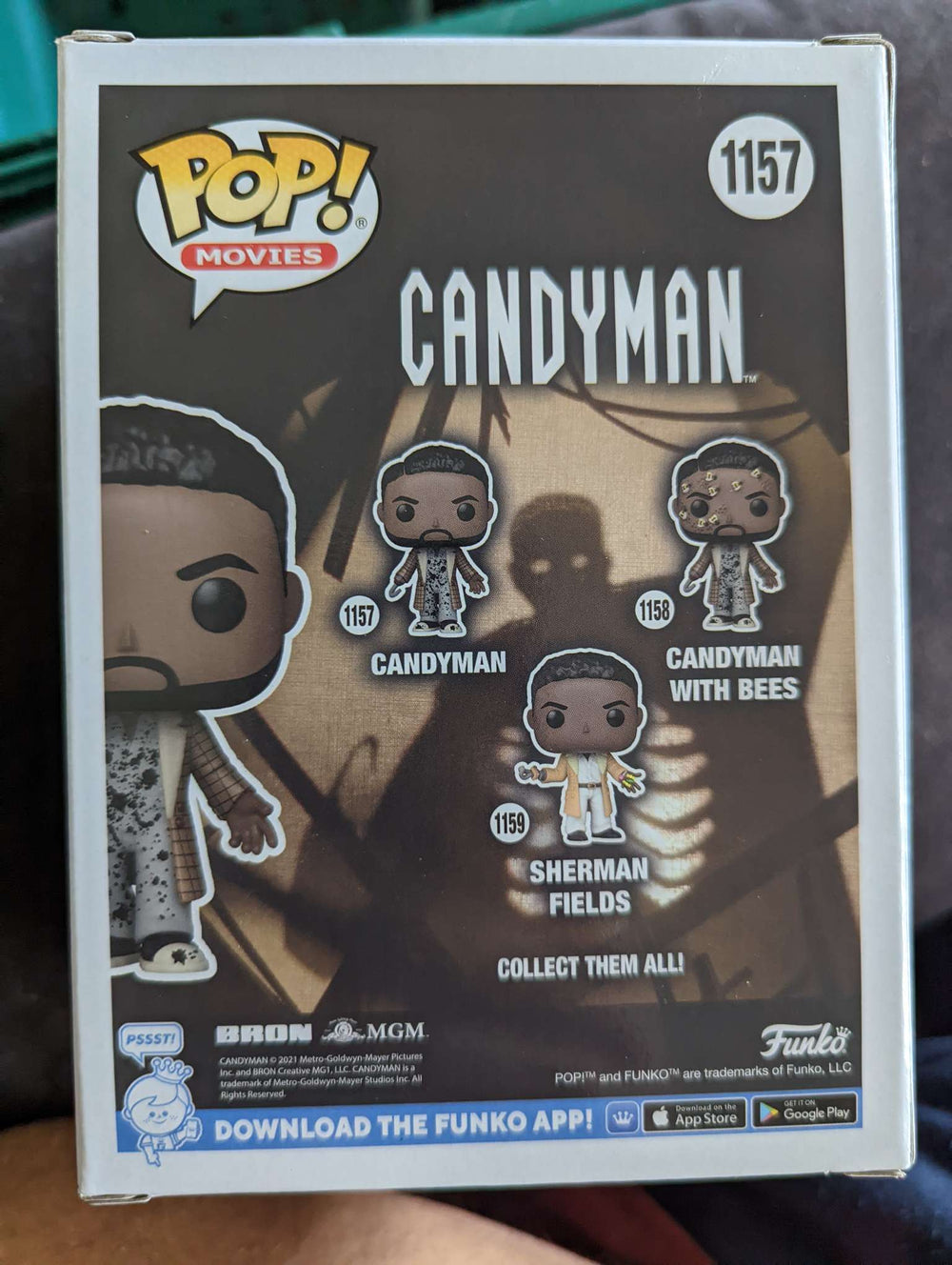 Damaged Box Funko Pop Movies - Candyman #1157 (6926833844324)