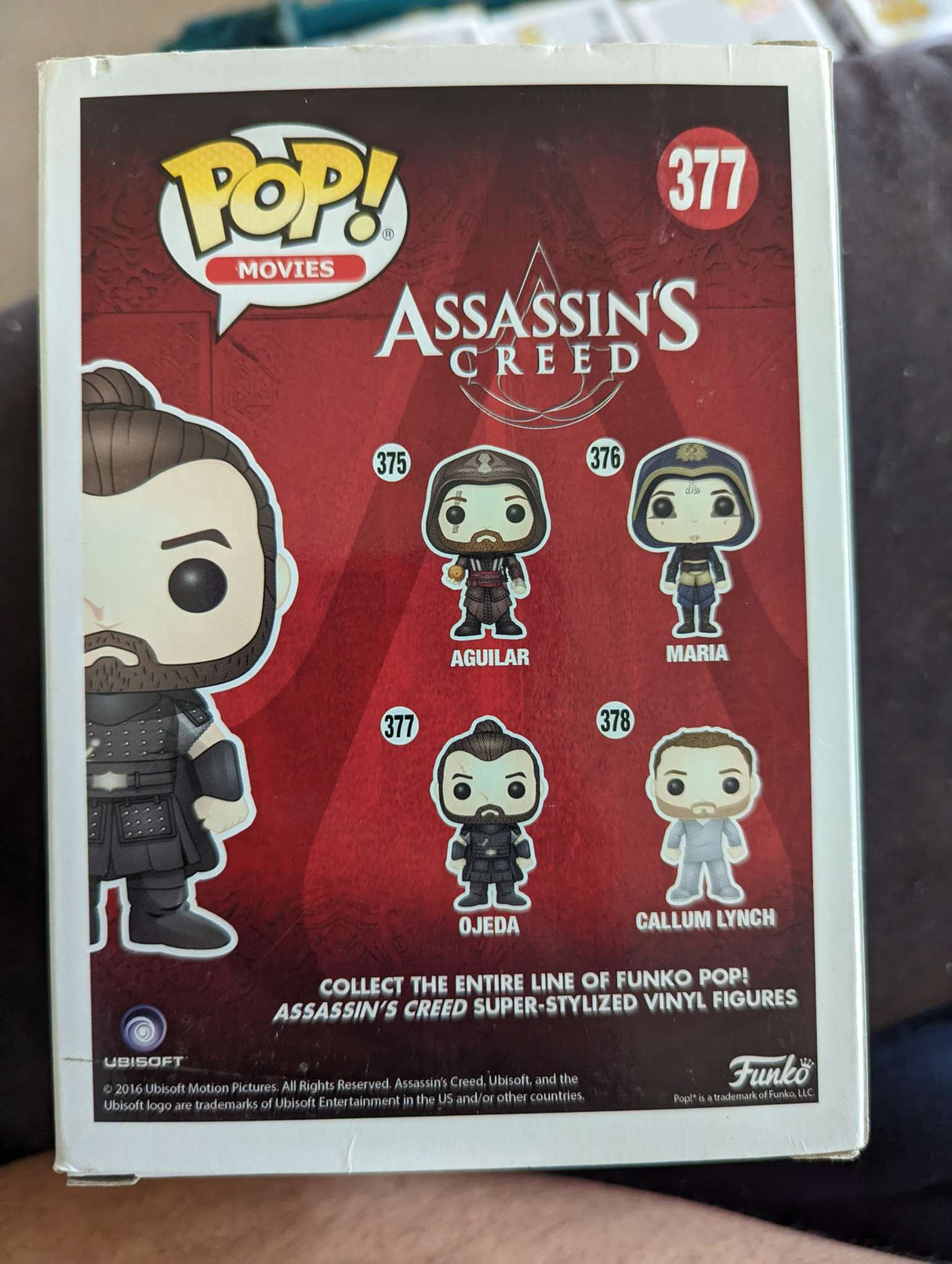 Damaged Box - Funko Pop Movies - Assassin's Creed - Ojeda #377 (6926844985444)