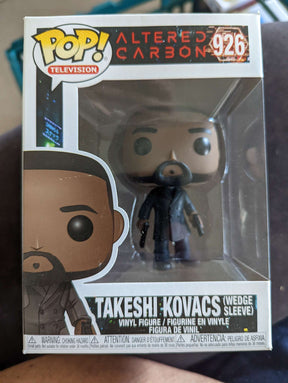 Damaged Box Funko Pop Television - Altered Carbon - Takeshi Kovacs (Wedge Sleeve)  #926 (6926876180580)