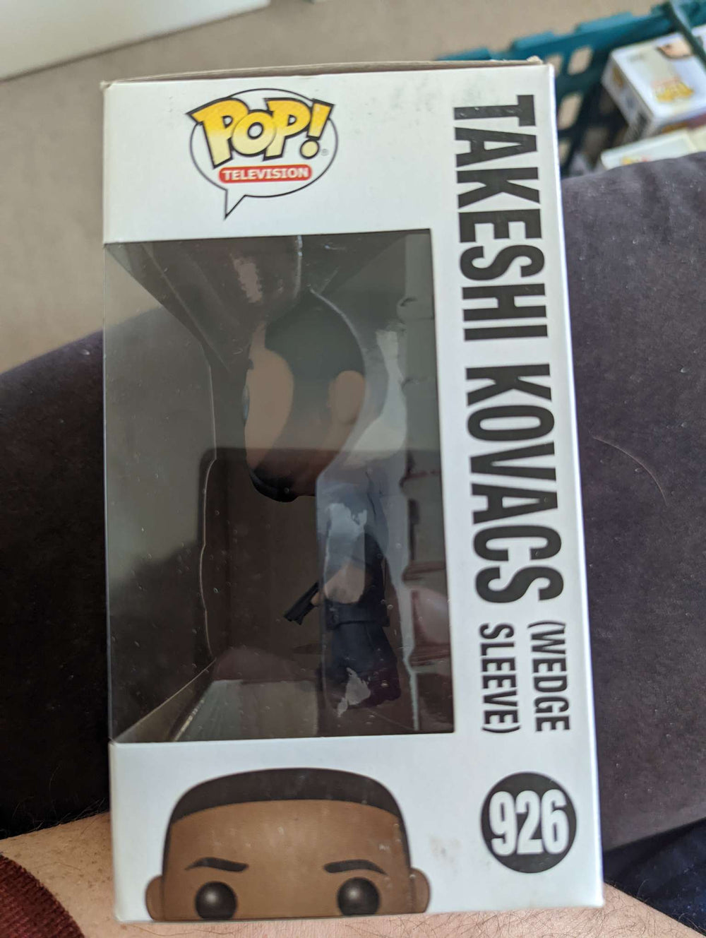 Damaged Box Funko Pop Television - Altered Carbon - Takeshi Kovacs (Wedge Sleeve)  #926 (6926876180580)
