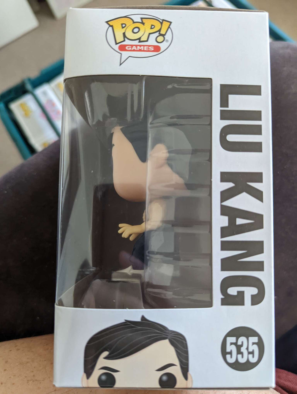 Damaged Box Funko Pop Games - Mortal Kombat - Liu Kang #535 (6926879129700)