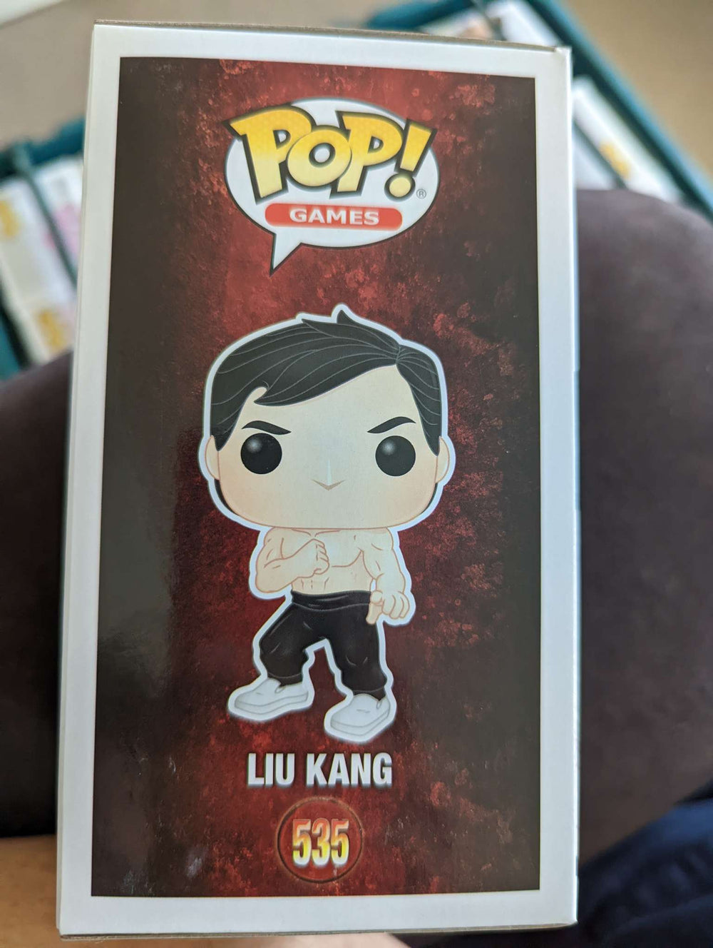 Damaged Box Funko Pop Games - Mortal Kombat - Liu Kang #535 (6926879129700)