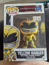 Damaged Box Funko Pop Movies - Power Rangers - Yellow Ranger #398 (6926916092004)