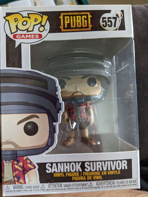 Damaged Box Funko Pop Games - PUBG - Sanhok Survivor - Hawaiian Shirt Guy #557 (6929944674404)