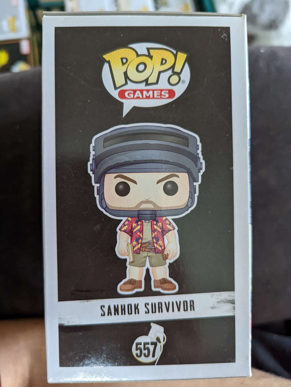Damaged Box Funko Pop Games - PUBG - Sanhok Survivor - Hawaiian Shirt Guy #557 (6929944674404)