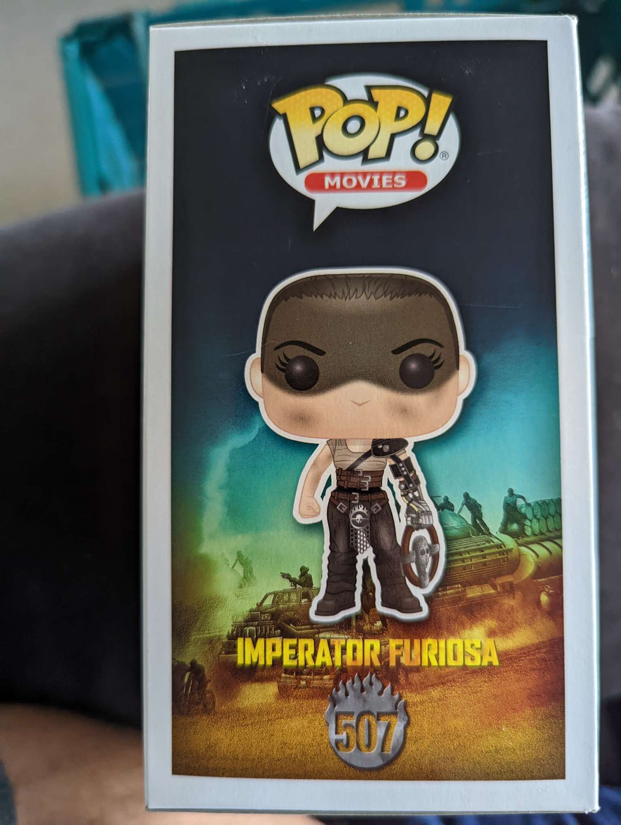 Damaged Box Funko Pop Movies - Mad Max Fury Road - Imperator Furiosa #507 (6933482504292)