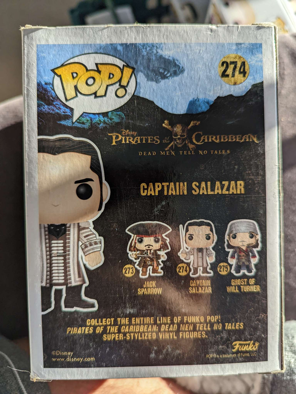 Damaged Box - Funko Pop Disney - Pirates of the Caribbean - Captain Salazar #274 (6933774106724)
